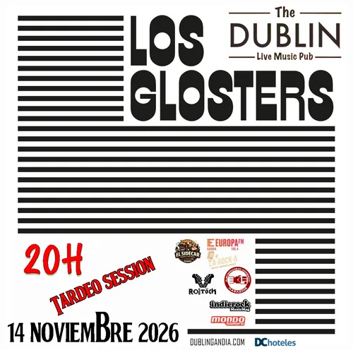 Cartel: » Los Glosters «