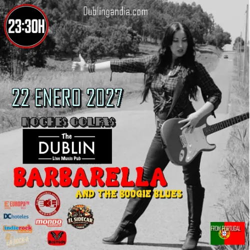 Cartel: » BARBARELA AND THE BOOGIE BLUES «