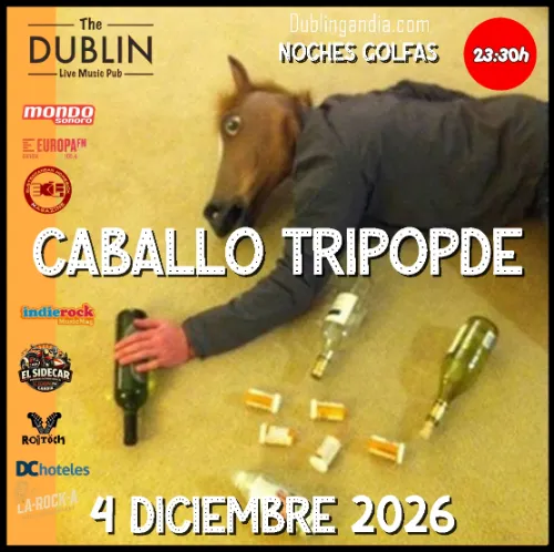 Cartel: » CABALLO TRIPODE «