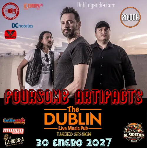 Cartel: » FOURSOME ARTIFACTS «