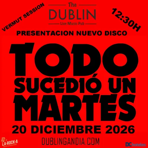Cartel: » TODO SUCEDIO UN MARTES «